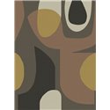 2-5798 - Mural pared cubista figuras abstractas