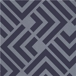 2-5810 - Papel Pintado geométrico azul gris
