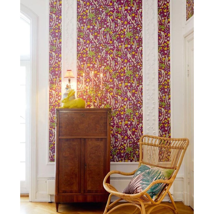 2-5817 - Papel Pintado prado flores multicolor