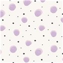 2-5821 - Papel Pintado infantil puntos acuarela lila