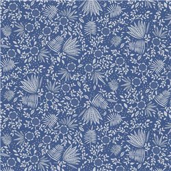 2-5829 - Papel Pintado botánico helechos azul
