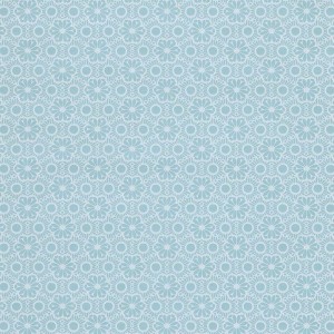 2-5839 - Papel Pintado florecillas turquesa