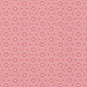2-5841 - Papel Pintado florecillas brillantes rojo