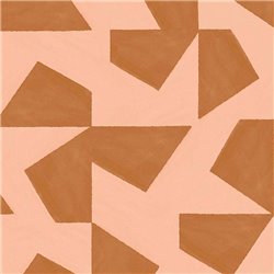 2-5856 - Papel Pintado abstracto rosa naranja
