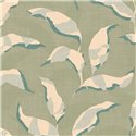 2-5858 - Papel Pintado hojas abstractas verde caqui