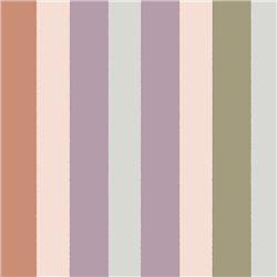 2-5885 - Papel Pintado rayas juveniles multicolor