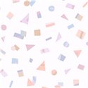 2-5890 - Papel Pintado confetti infantil rosa pastel