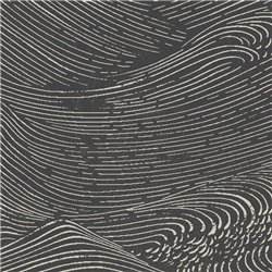 2-5908 - Papel Pintado olas metalizadas japonés