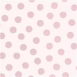 2-5943 - Papel Pintado infantil lunares rosas