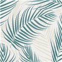 2-5048 - Papel pintado botánico hojas palma verde