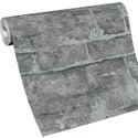2-5052 - Papel pintado muro piedra natural gris