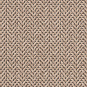 2-5080 - Papel pintado mimbre marrón entrelazado