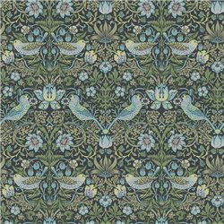 2-5555 - Papel Pintado floral ornamental pájaros