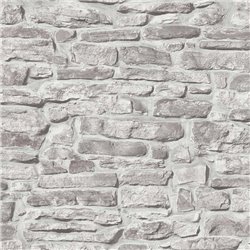 2-5650 - Papel Pintado muro rústico piedras