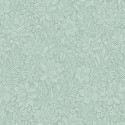 2-5734 - Papel Pintado flores grandes verde menta